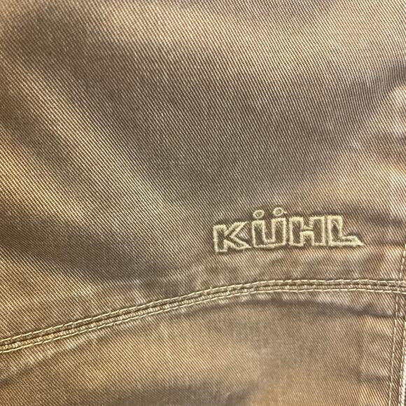 Kuhl Free Rydr Vintage Patina Jeans - Mens Size 33x32 - Light Brown - Picture 7 of 7